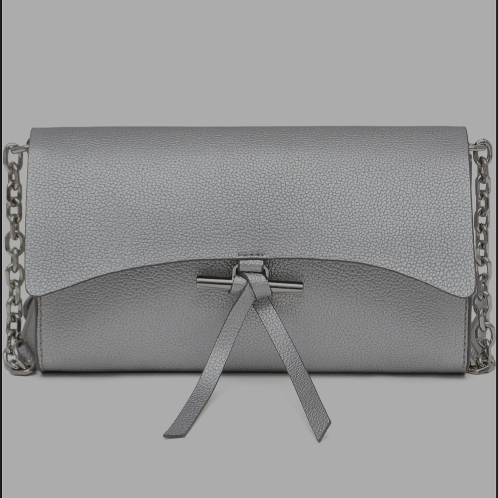 Elegant Silver Women's Bag